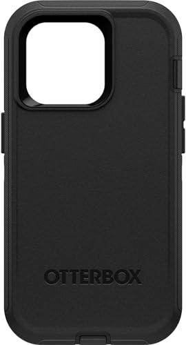 OtterBox Defender Hülle für iPhone 14 Pro, stoßfest, sturzsicher, Ultra-robust, schützende Hülle, 4X Schwarz