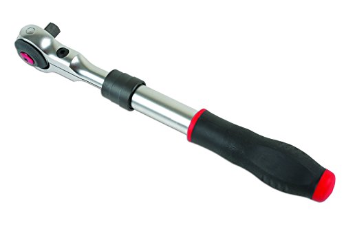 Laser 6713 Extending Swivel Head Ratchet 1/4"D, Silver - Image 4