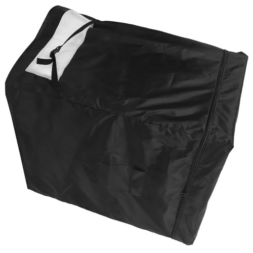 Balacoo Funda Protectora de Tela Oxford 210d para Fácil Acceso con Cremallera y Bolsillo Frontal , Diseño Ventilado para Congelador Vertical en Patio E Interior