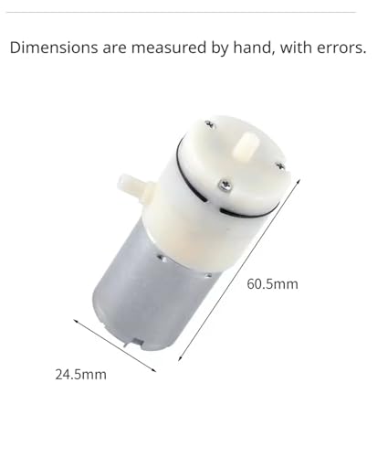 370 Mini Air Pump Motor eléctrico micro vacío 3.7V miniatura 6