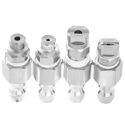 Image of 4 Way Rod Nozzle suitable for 4 GPM Rod Pressure Washer Nozzle