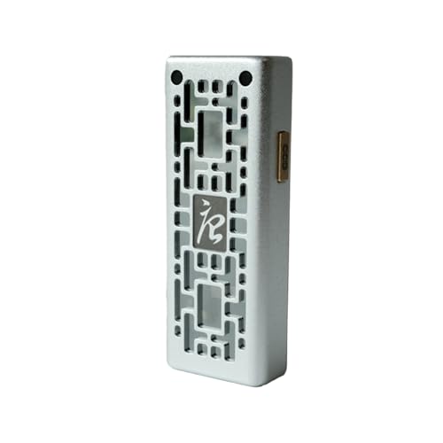 Image of TANGZU Yu Ling Long Portable USB DAC Headphone Amp with Dual AK4493SEQ DAC, 3.5 /4.4mm Output, High Resolution 32bit /768kHz DSD256 Decoder Headphone Amplifier for Smartphones /Laptop /PC /Music Players