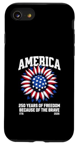 250 Years of America Freedom �Ђ܂�� �X�}�z�P�[�X iPhone SE (2020) / 7 / 8 �p