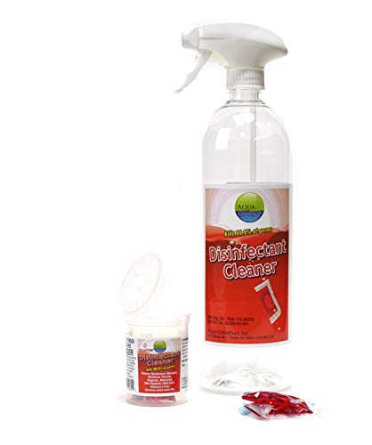 Aqua ChemPacs Disinfectant Cleaner, 6 Dissolving Packs