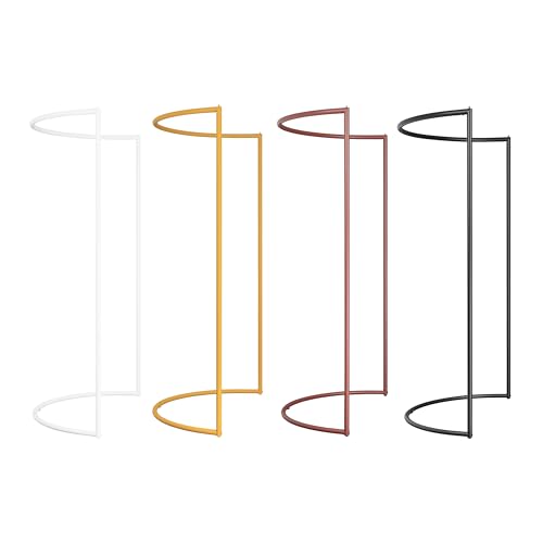 Natural Goods Berlin 1x Kleiderständer MOND - Metall Kleiderständer Gelb 160 x 100 cm - Garderobenständer Metall - Klamotten Ständer, Kleider Stange, Standgarderobe, Clothes Rack, Gaderobe Stabil