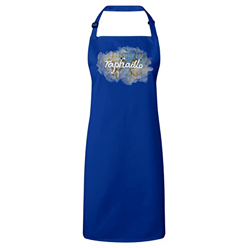 Tablier cuisine bleu Raphael Signature : le cadeau idéal pour les passionnés d'art