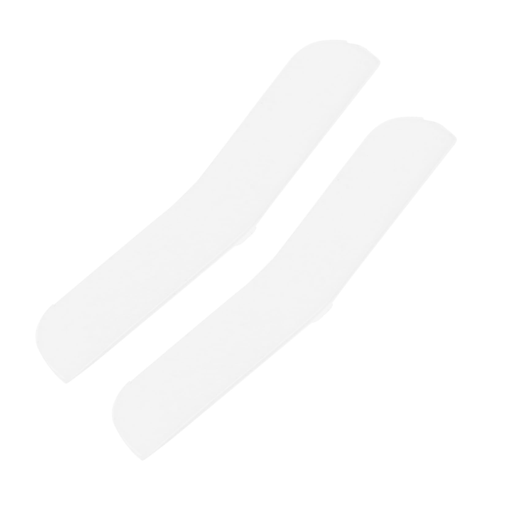 HANABASS 3pcs Durable Crash Cushions for Erhu White Protectors Non Sticky Angle Pads Wear Resistant Erhu Accessories Extend Life