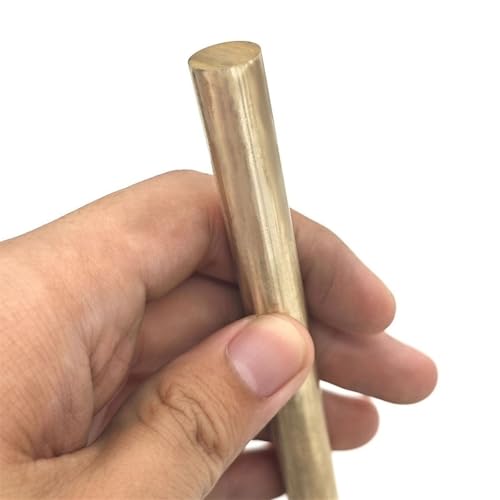 TUBENEXIAN 10個入り H59 真鍮棒 丸棒 DIY ナイフハンドル材料 円形ワイヤーチューブ 模型製作用 CNC(100mm x 4mm)