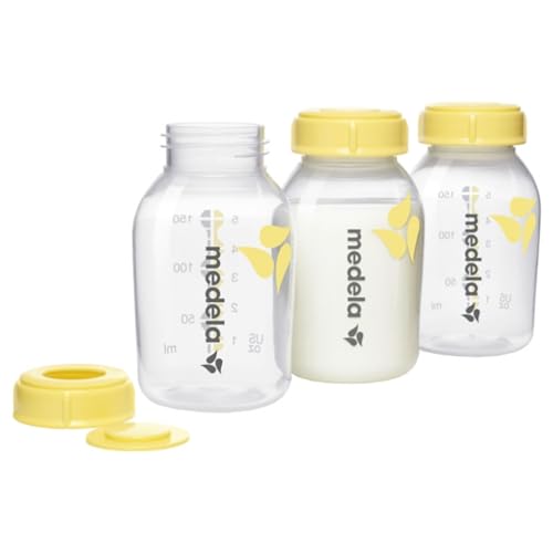 Lot de 3 biberons de recueil 150 ml - Medela