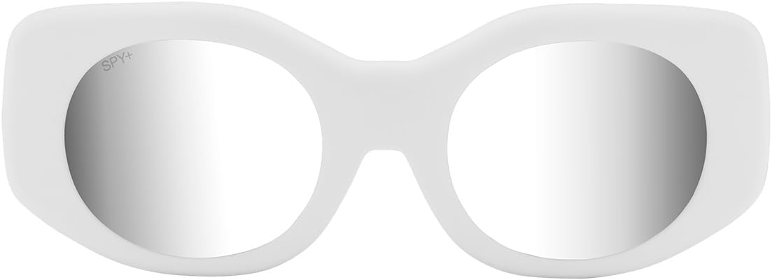 SPY Optic Hangout, Rounded Rectangular Sunglasses, Color and Contrast Enhancing Lenses - Image 6