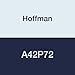 Hoffman A42P72 Panel, NEMA 12, Steel, 42.88" x 72.00", White