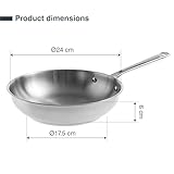 Zoom IMG-1 lacor 44424 padella in acciaio Zoom IMG-1 lacor 44424 padella in acciaio