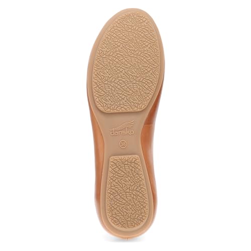 Image of Dansko Mollie Slip-On Ballerina Flats for Women - Built-in Wedge with Arch Support - Versatile Casual to Dressy Footwear - Lightweight Rubber Outsole
