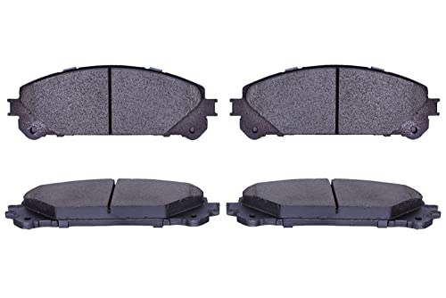 Image of Front Ceramic Brake Pads Set(D1324) Replacement for Lexus NX200t, NX300, NX300h, RX350, RX350L, RX450h, RX450HL; Toyota Avalon, Highlander, Camry, RAV4 Prime, Sienna