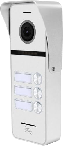 Wired Bell with Camera and Intercom,Wired Video Doorbell,1080p Video Doorbell Camera with Doorbell,2-Way Audio,PIR Motio - Detailed View