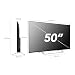 Smart Tech 50QV02K QLED Fernseher 50 Zoll Smart TV VIDAA - HDR Fernseher mit 4K UHD Auflösung, Bluetooth und Triple-Tuner (2026)
