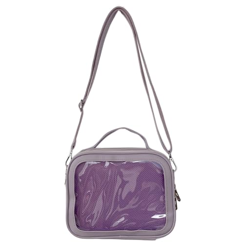 Ita JK Uniform Handbag, Kawaii Messenger Clear Shoulder Crossbody Purse, Kawaii Pin Display Bag With Insert For Anime