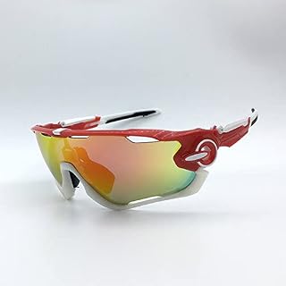 UBERSWEET® color 5, 5 Lens5 Lens JBR Polarized Cycling Glasses Goggles Racing Men Cycling Sunglasses UV400 Cycling Eyewear... Price In India