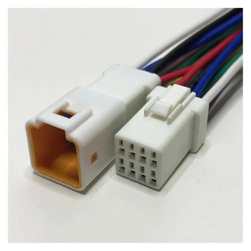 Connecteur étanche automobile JST 8P anti-vibration pour câblage de courant faible