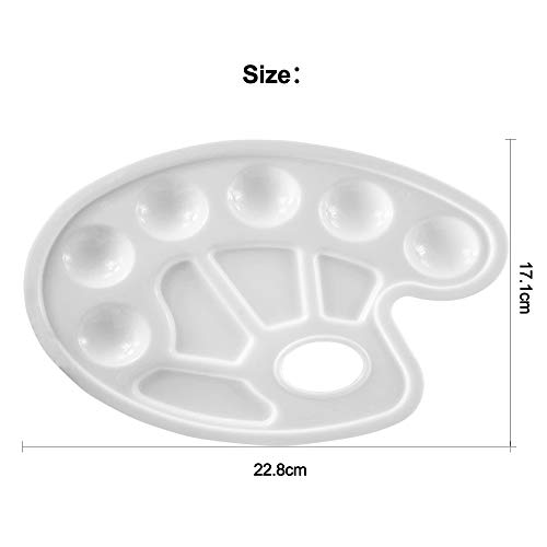 12 Pennello per Artisti, 2 Palette di
