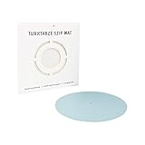 Record Master PU Leather Turntable Mat for Vinyl LP Record Players,Turntable Slipmat Help Reduce Noi