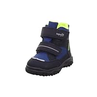 Superfit Jungen Husky1 Gore-tex 1-006045 Stiefel, Blau Gelb 8040, 26 EU