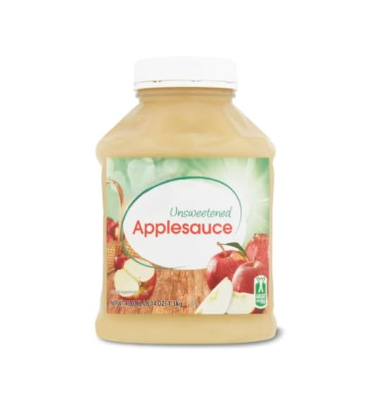 Applesauce sin endulzar, fuente de vitamina C, 2.87 lb