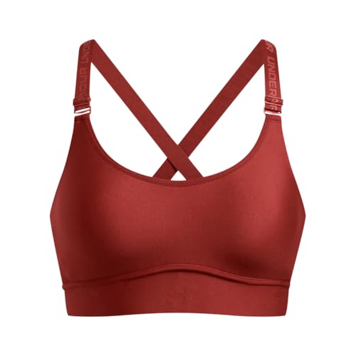 Image of Under Armour Women's Armour Mid Heathered Sports Bra