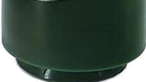 Alberts 655105 Strebenkappe | Aluminium, grün kunststoffbeschichtet | für Rohr-Ø 34 mm