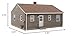 Walthers Cornerstone Postwar Prefab House 933-4152 HO Scale Model Railroad - Structure Kit