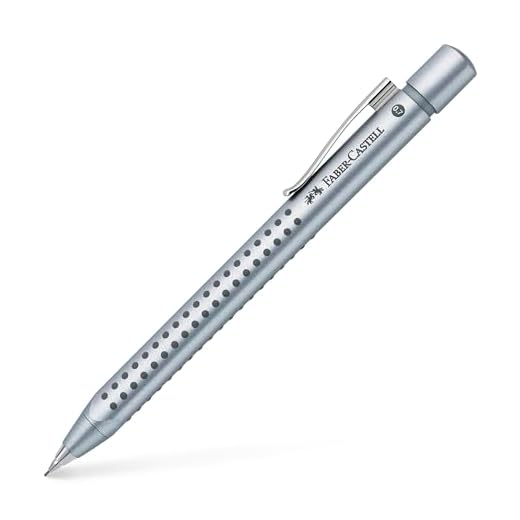 Faber-Castell Grip Silver 0.7Mm Mech Pencil