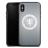 DeinDesign Silikon Hülle kompatibel mit Apple iPhone X Case schwarz Handyhülle Eintracht Braunschweig Offizielles Lizenzprodukt Bundesliga