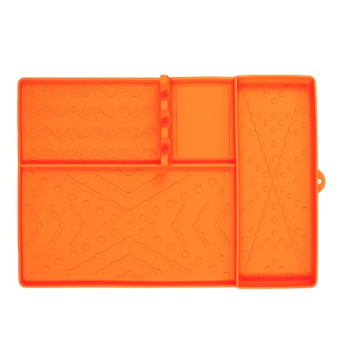 Barbecue Grill Mat, Grill Pad Griddle Tools Mat, Heat Resistant Silicone Large Protector Drip Pad, BBQ Mat, Tools Utensils Holder Griddle Accessories for Men Cooking Kitchen Counter