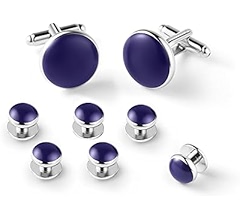 まーおすすめアクセサリーセット Amazon.com: Zealmer 6pcs Black Men's Cufflinks and Tuxedo