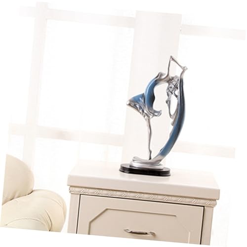 Figurine danseuse bleue pour décoration de table et centre de table de mariage DIY