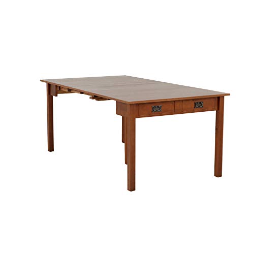 Meco Stakmore Traditional Expanding Table, Fruitwood Frame #TOP4