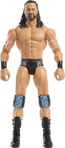 Mattel WWE Figuras de acción coleccionables de superestrellas de 15,24cm con 14 puntos de articulación y aspecto realista (los estilos pueden variar), JGD36 | Ya disponible en tu tienda friki favorita! En mundofriki.es!