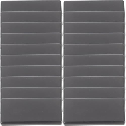 CHILDWEET Bouchons D'extrémité en Nylon Installation Facile 20pcs Design Étanche Norme Européenne Élégante et Simple pour Profilé Aluminium 2040