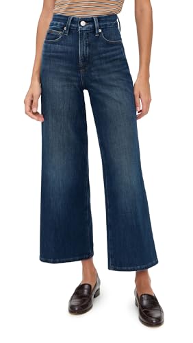 GOOD WAIST CROPPED PALAZZO JEANS | INDIGO737 by good american