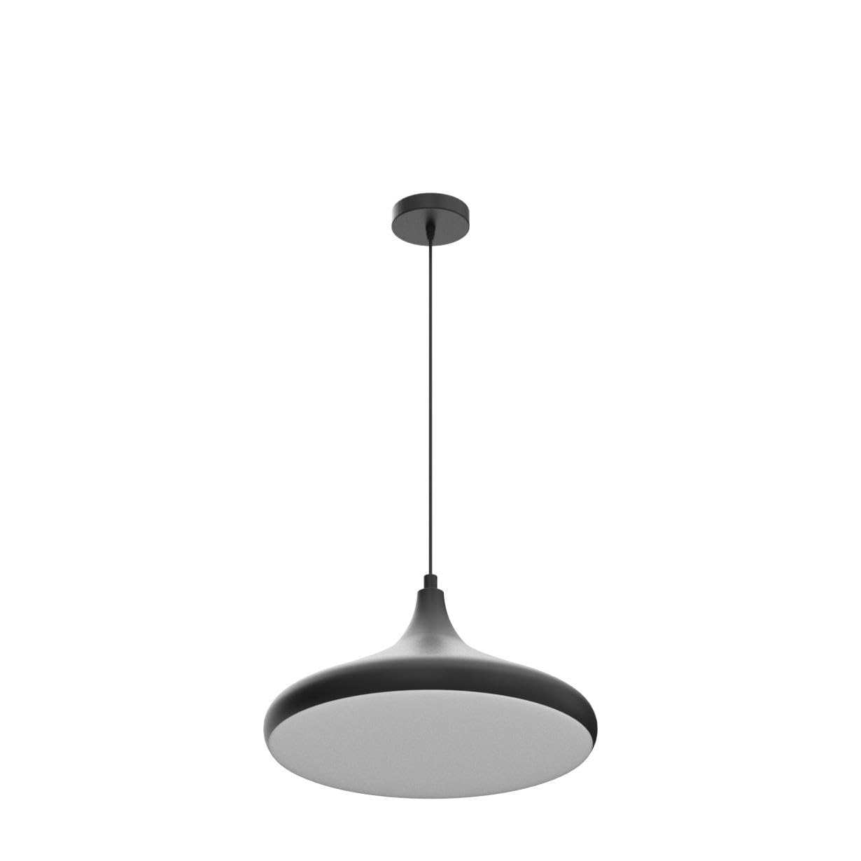 bamyum Champion Suspension Luminaire Vintage, Lustre Salon de 35 cm, Lustre Cuisine en Métal, Lampe E27 Vintage pour Chambre, Suspension Luminaire Cuisine, Suspension de Salle à Manger, Couloir, Noir