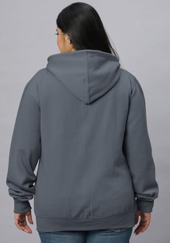 Image of Wear Your Opinion Women's Plus Size Fleece Zipper Hoodie Jacket