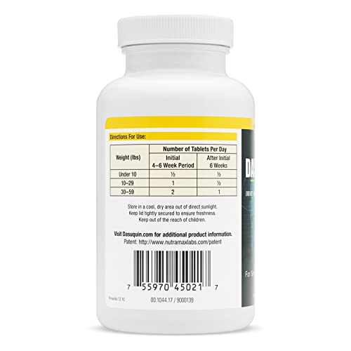 Nutramax Dasuquin With Msm Joint Health Supplement For Small To Medium Dogs - With Glucosamine, Msm, Chondroitin, Asu, Boswellia Serrata Extract, And Green Tea Extract, 84 Chewable Tablets #TOP1
