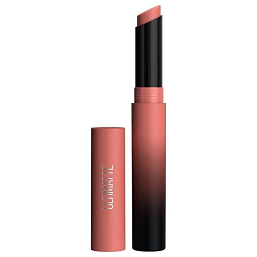 Maybelline Color Sensational Ultimatte Matte Lipstick, Non-Drying, Intense Color Pigment, More Stone, Rosey Mauve, 1 Count