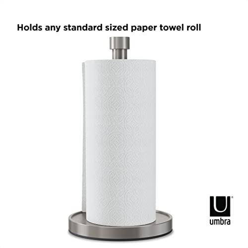 Umbra Cappa Paper Towel Holder, Nickel #TOP3