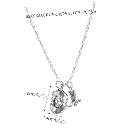 Collier de botte de cow-girl délicat pour sublimer vos tenues d'été - 3