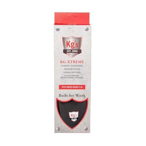 Plantillas acolchadas Kg’s KG-Xtreme con soporte de arco miniatura 4