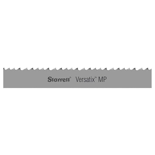 Starrett Versatix MP - Hoja de sierra de cinta bimetálica con dientes de acero cobalto M-42, ideal para aserrar estructurales, tubos y sólidos