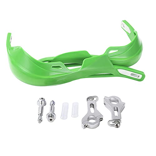 Eulina Protege Main Moto Protecteur Moto pour Guidon 22MM à 28MM Protecteur Motocross Protecteur Motocross(Vert)