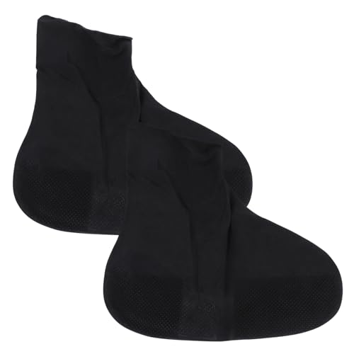 Cubierta impermeable para calzado de ciclismo, protector de botas para lluvia, antideslizante, reutilizable, color negro miniatura 1