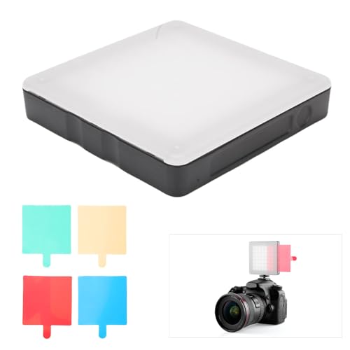 Image of Tbest Small Led Panel Video Light 49 Beads Touch Control